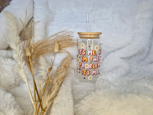 Taylor Swift "Hi, It's Me" Libbey Glass Starbucks Cup - Eco-Friendly, Reusable, and Stylish