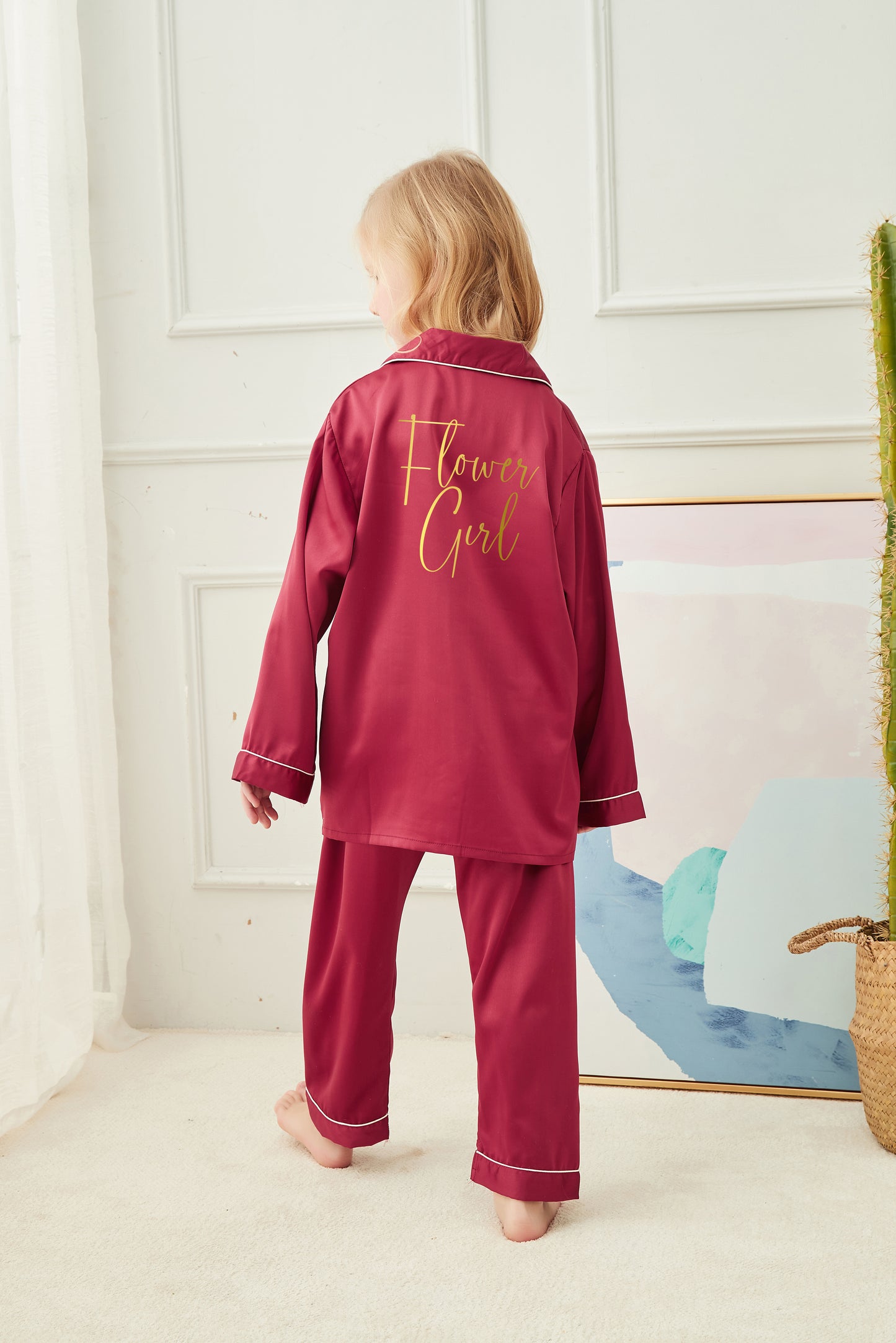 Personalised Mini Bridesmaid Pyjamas