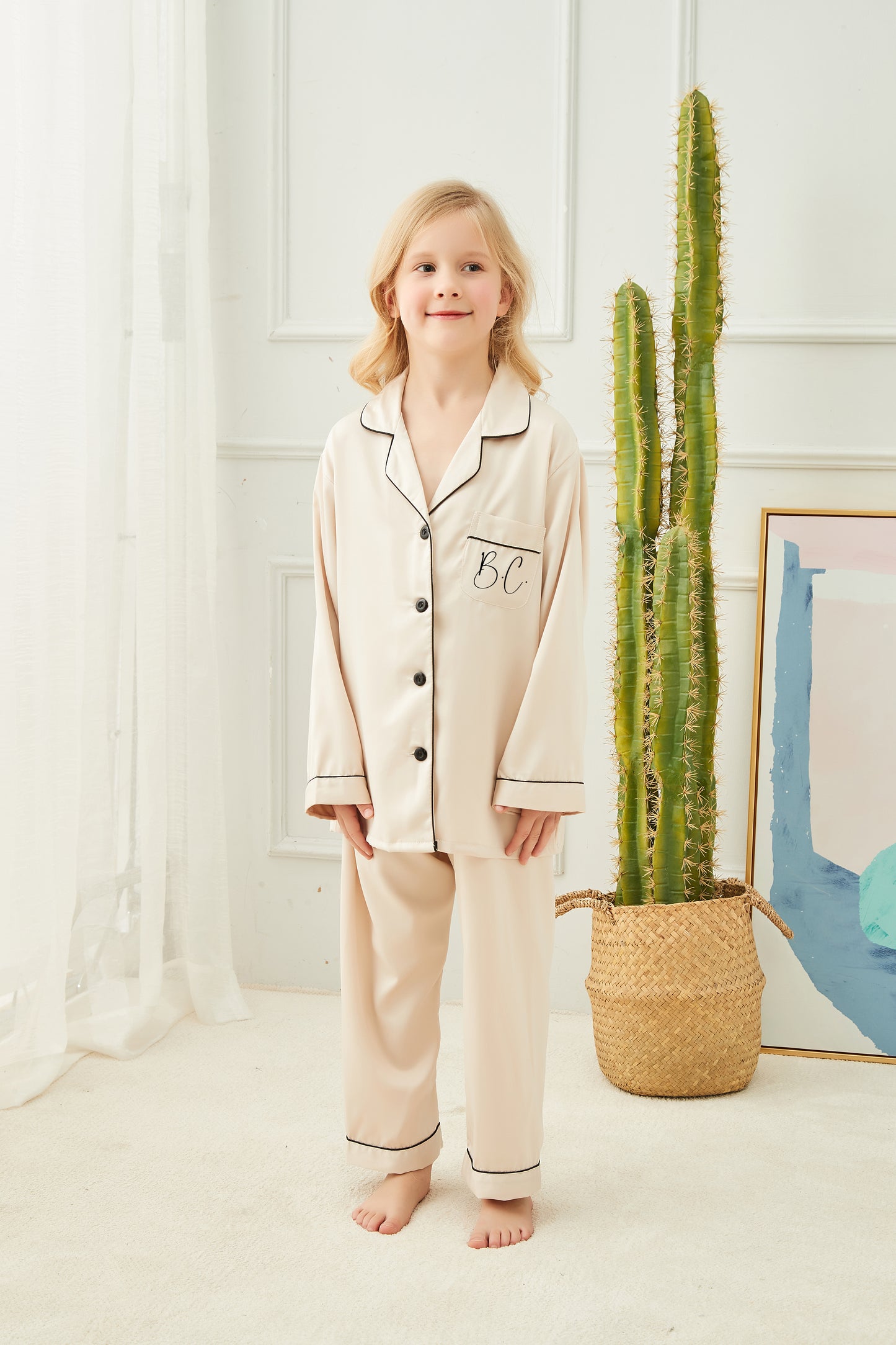 Personalised Mini Bridesmaid Pyjamas