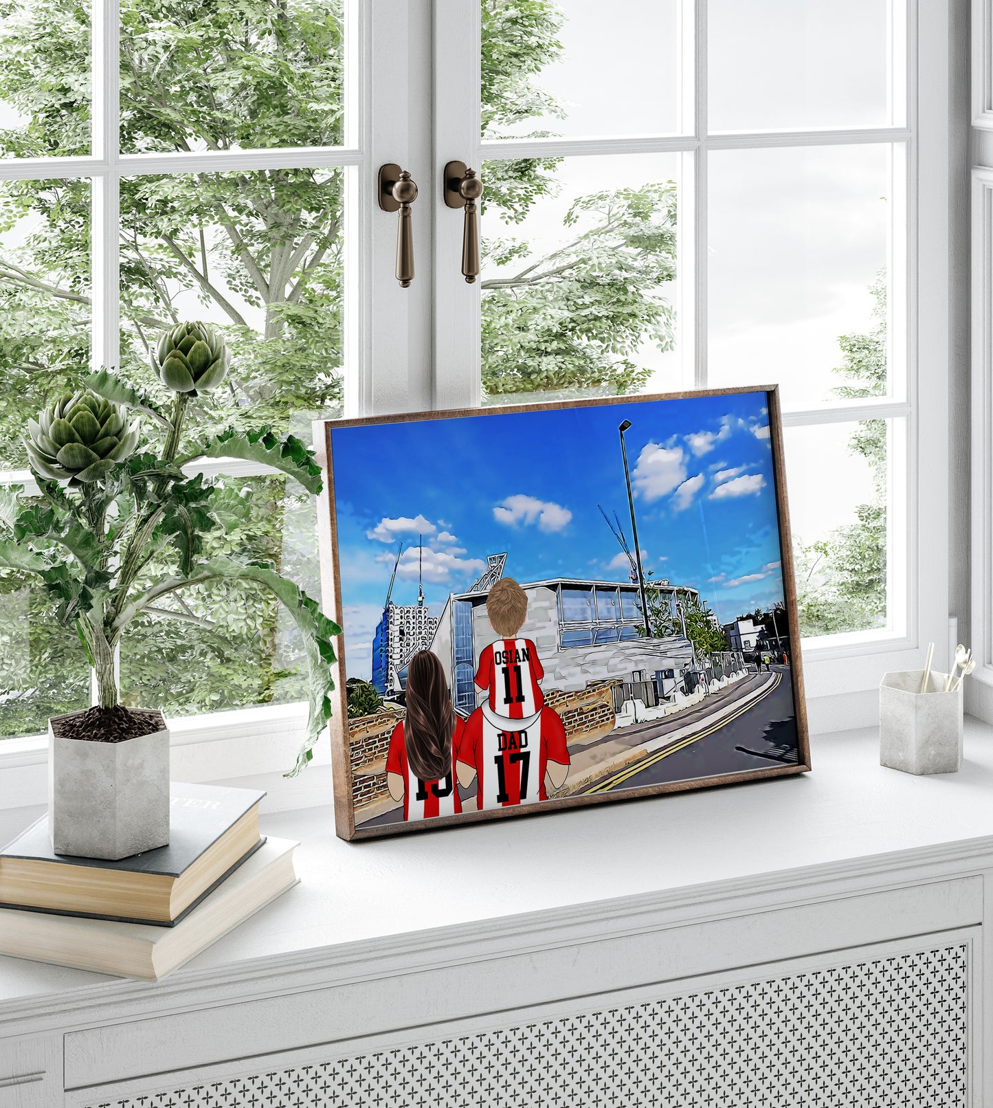 Personalised Brentford Football Print – The Ultimate Father’s Day Gift