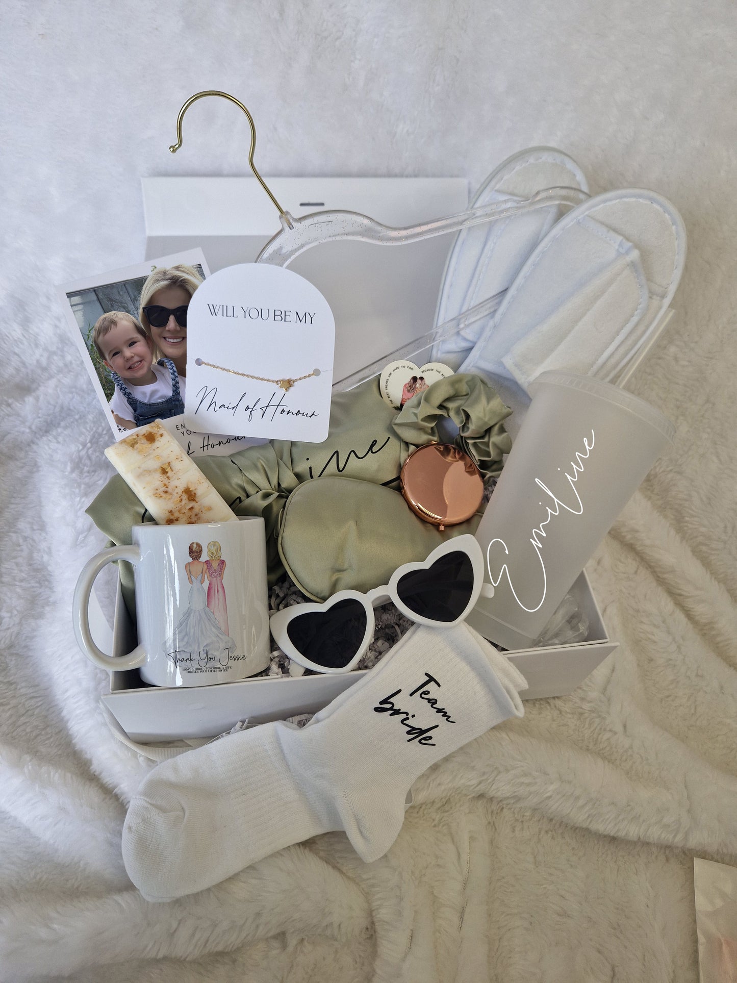 Personalised Bridesmaid Gift Box Bundle