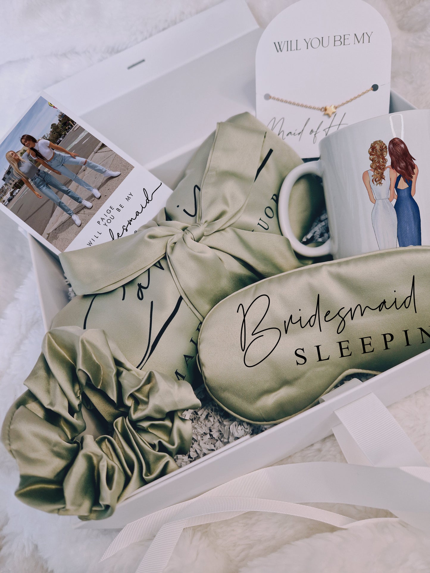 Personalised Bridesmaid Gift Box Bundle