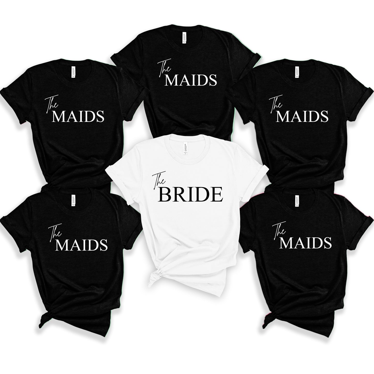 Oversized The Maids Hen Party TShirt, Matching Bachelorette Trip Tops