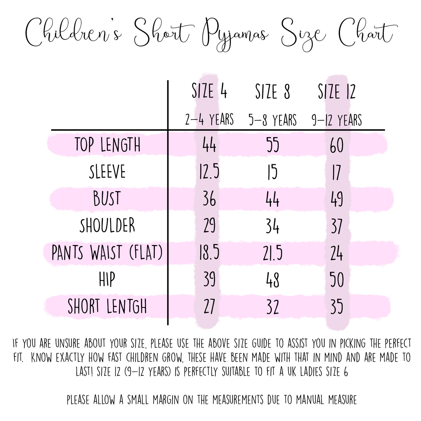 Luxury Flower Girl Pyjamas β Elegant Personalised Satin Sleepwear (Children's Sizes)