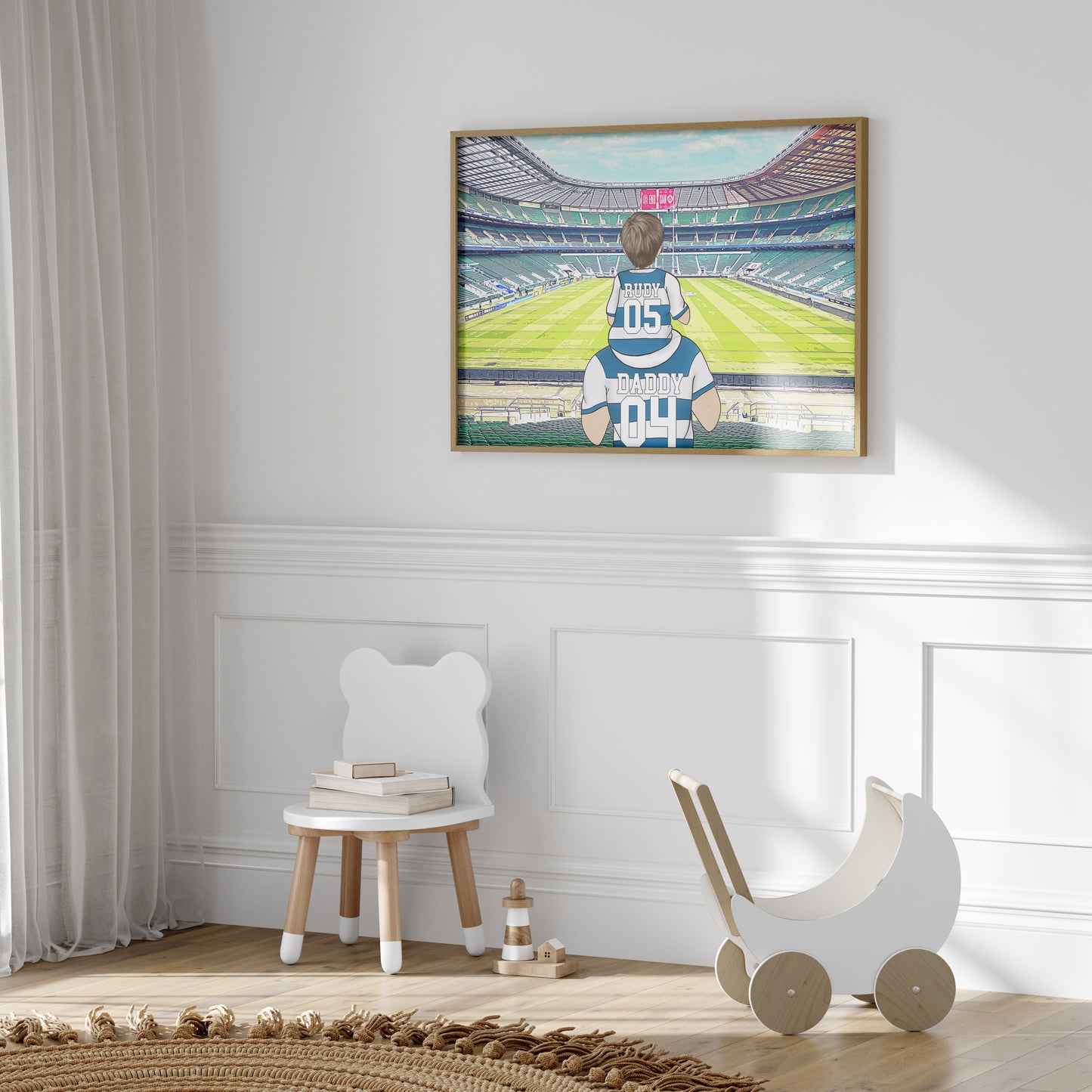 Driffield Gift for Dad – Personalised Artwork for the Ultimate Fan