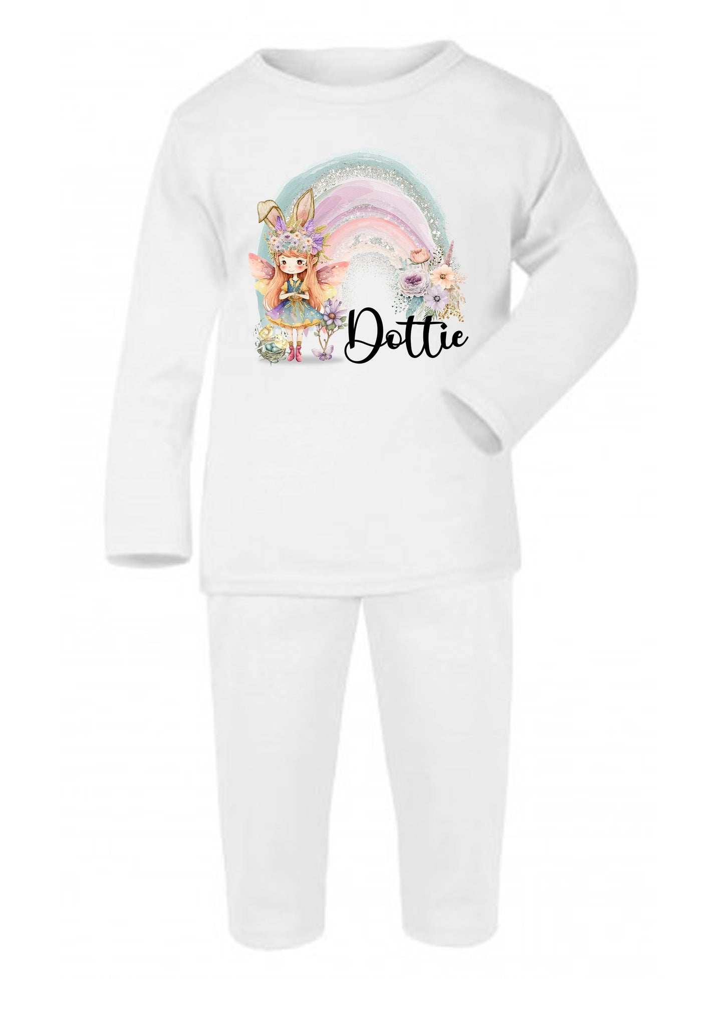 Personalised Cotton Easter Pyjamas