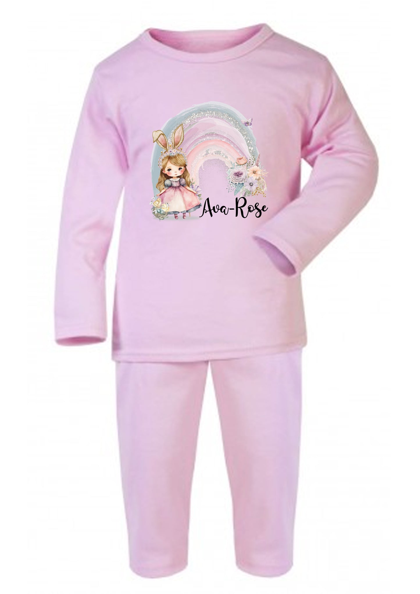 Personalised Cotton Easter Pyjamas