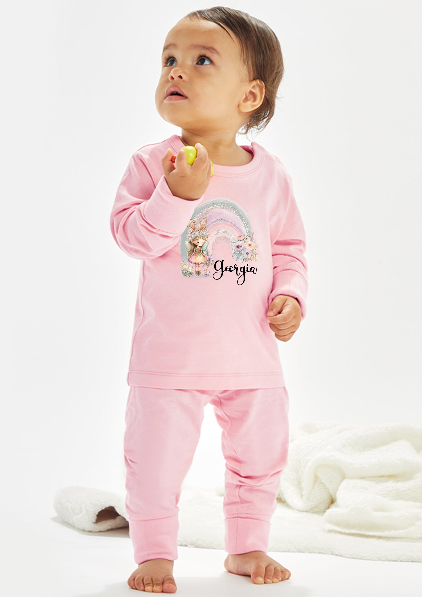 Personalised Cotton Easter Pyjamas