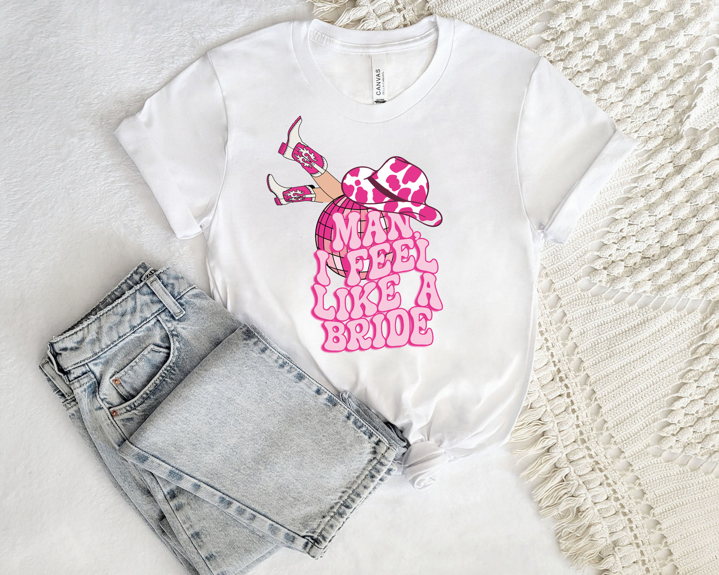 Man I Feel Like A Bride Hen Party TShirt
