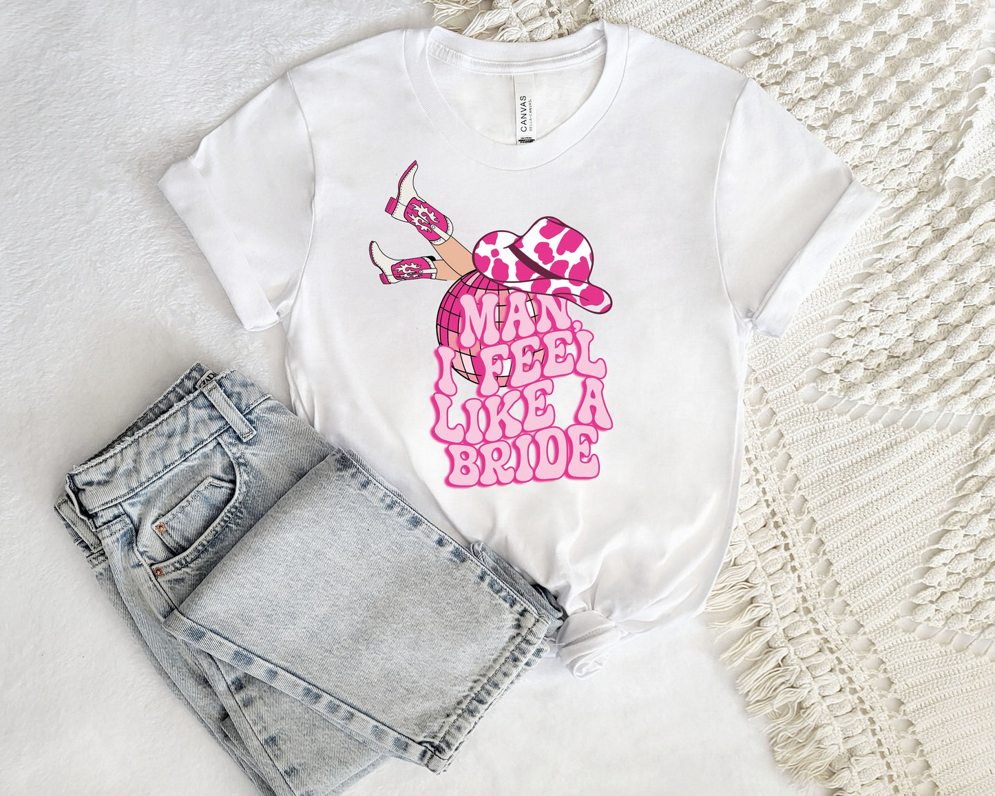 Personalised Cowboy Themed Hen Party T shirts
