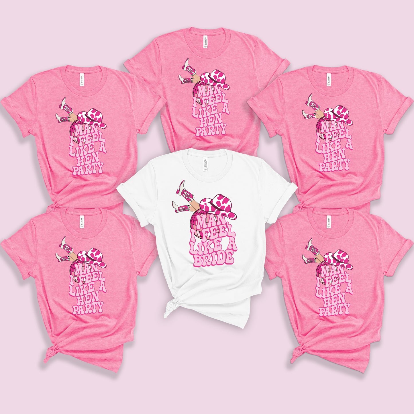 Man I Feel Like A Bride Hen Party TShirt