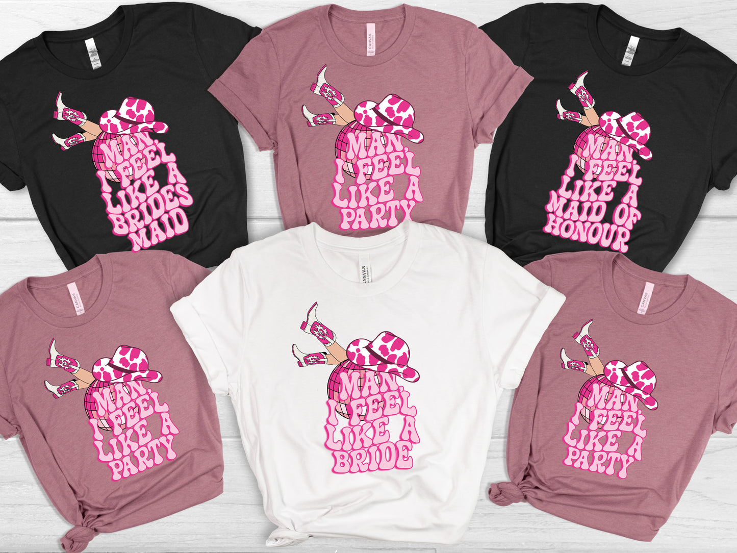 Man I Feel Like A Bride Hen Party TShirt