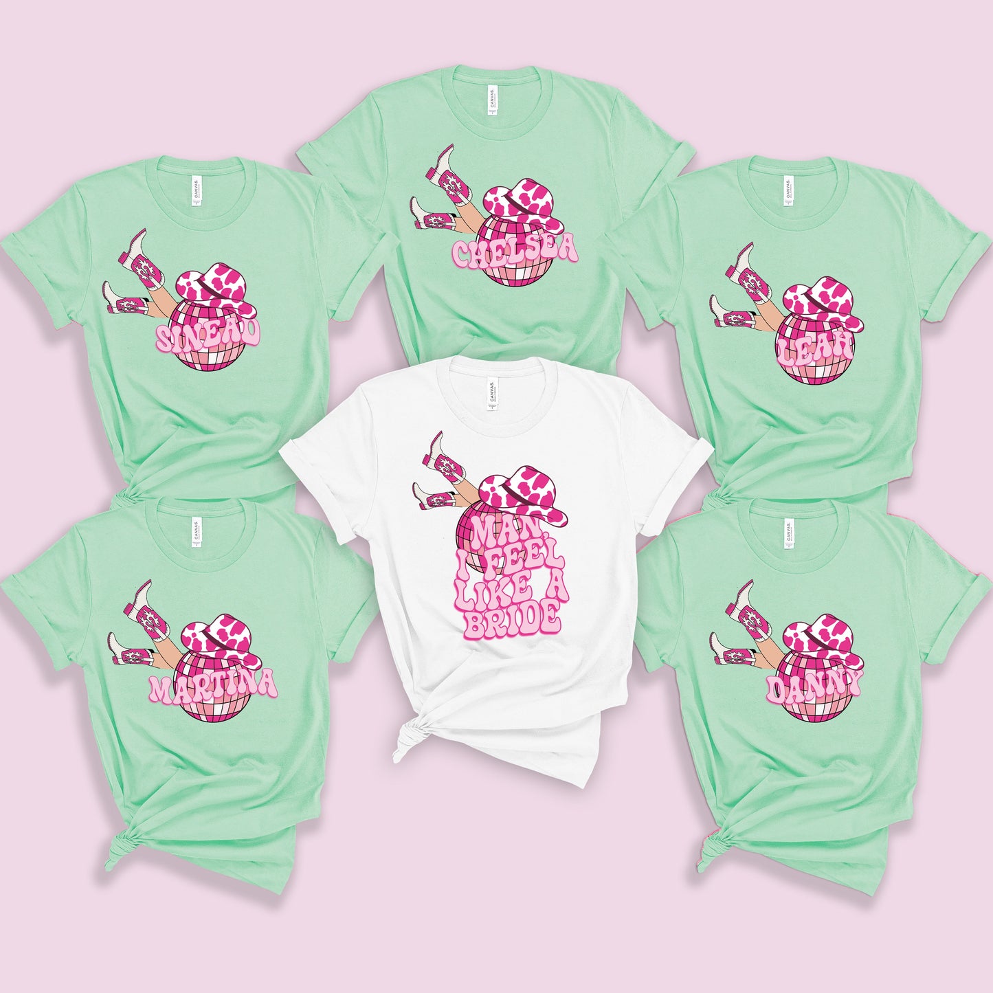 Cowgirl Themed Hen Party TShirts