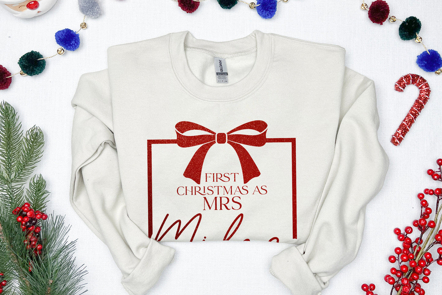 Personalised First Christmas as Mrs Jumper