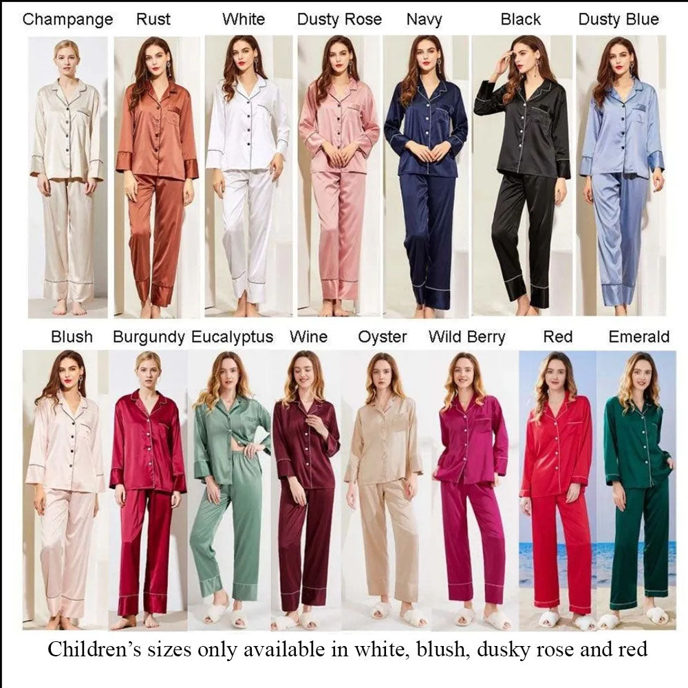 Luxury Make Up Girl Personalised Pyjamas - Full Length Adults