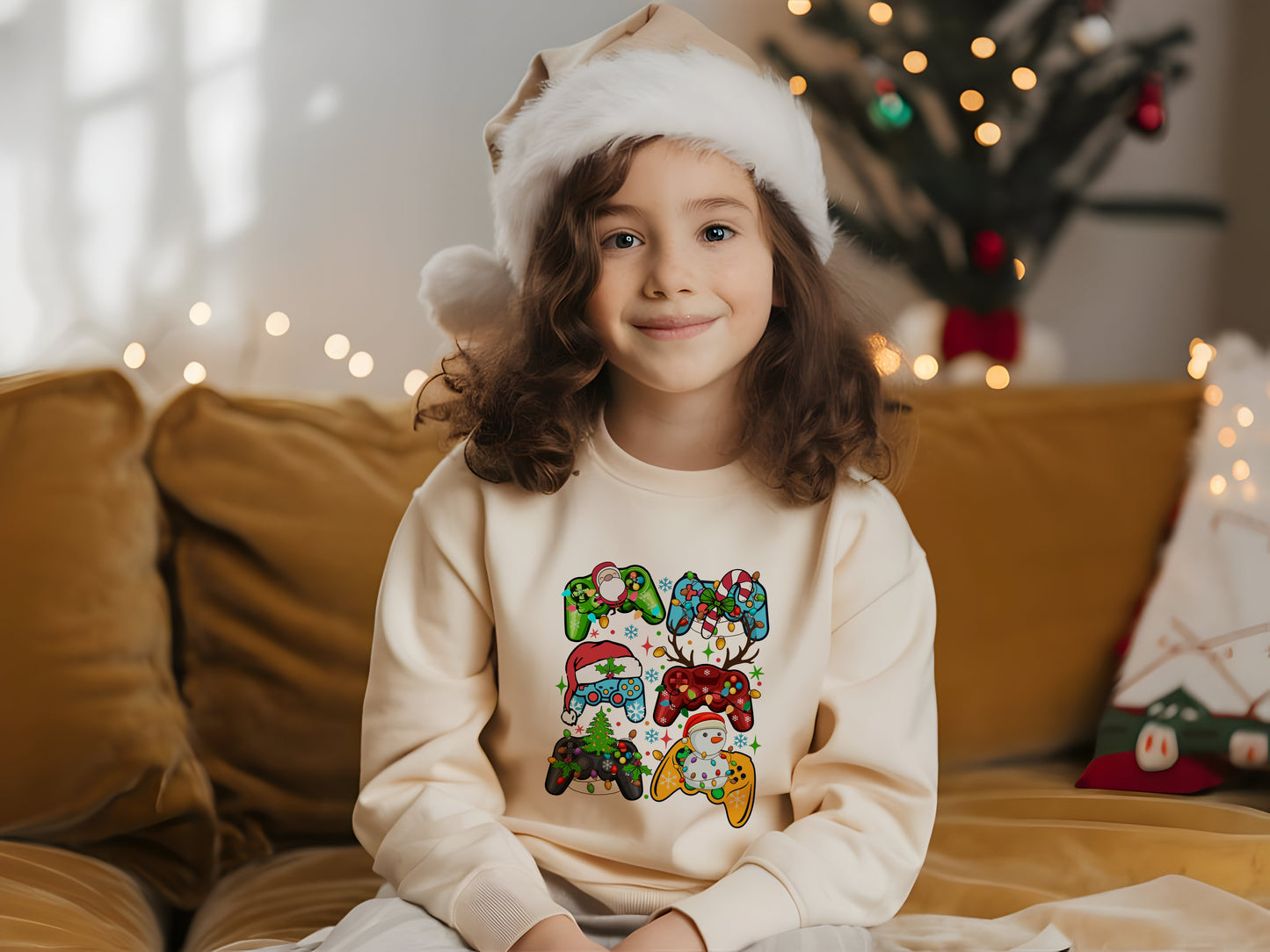 Personalised Gamer Christmas Jumper