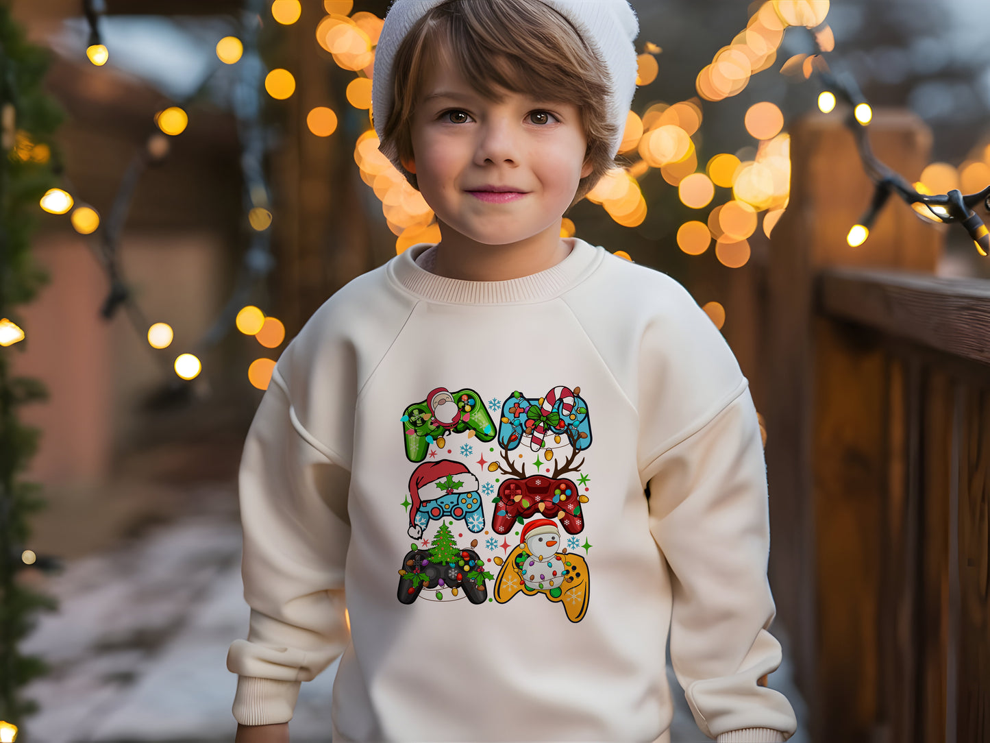 Personalised Gamer Christmas Jumper