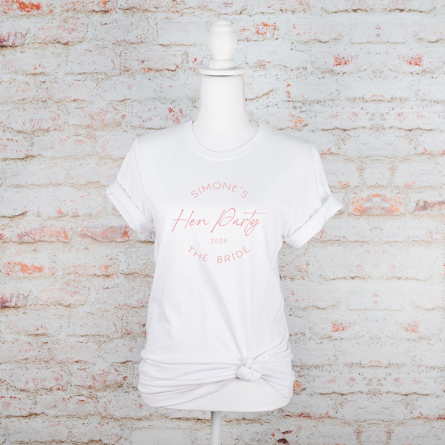 Cute Here Comes The Bride Hen Party T Shirts, Girls Trip Matching Oversized Unisex Tops
