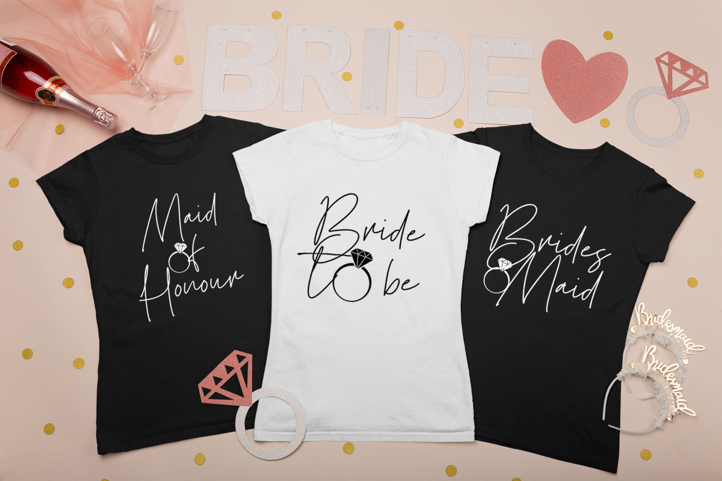 Personalised Oversized Hen Party T Shirts - Girls Trip Matching Unisex Tops