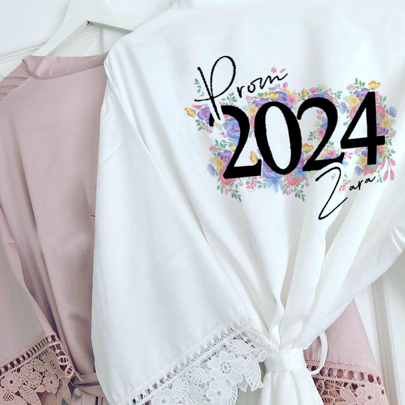 Personalised Prom 2024 Pyjamas and Robes