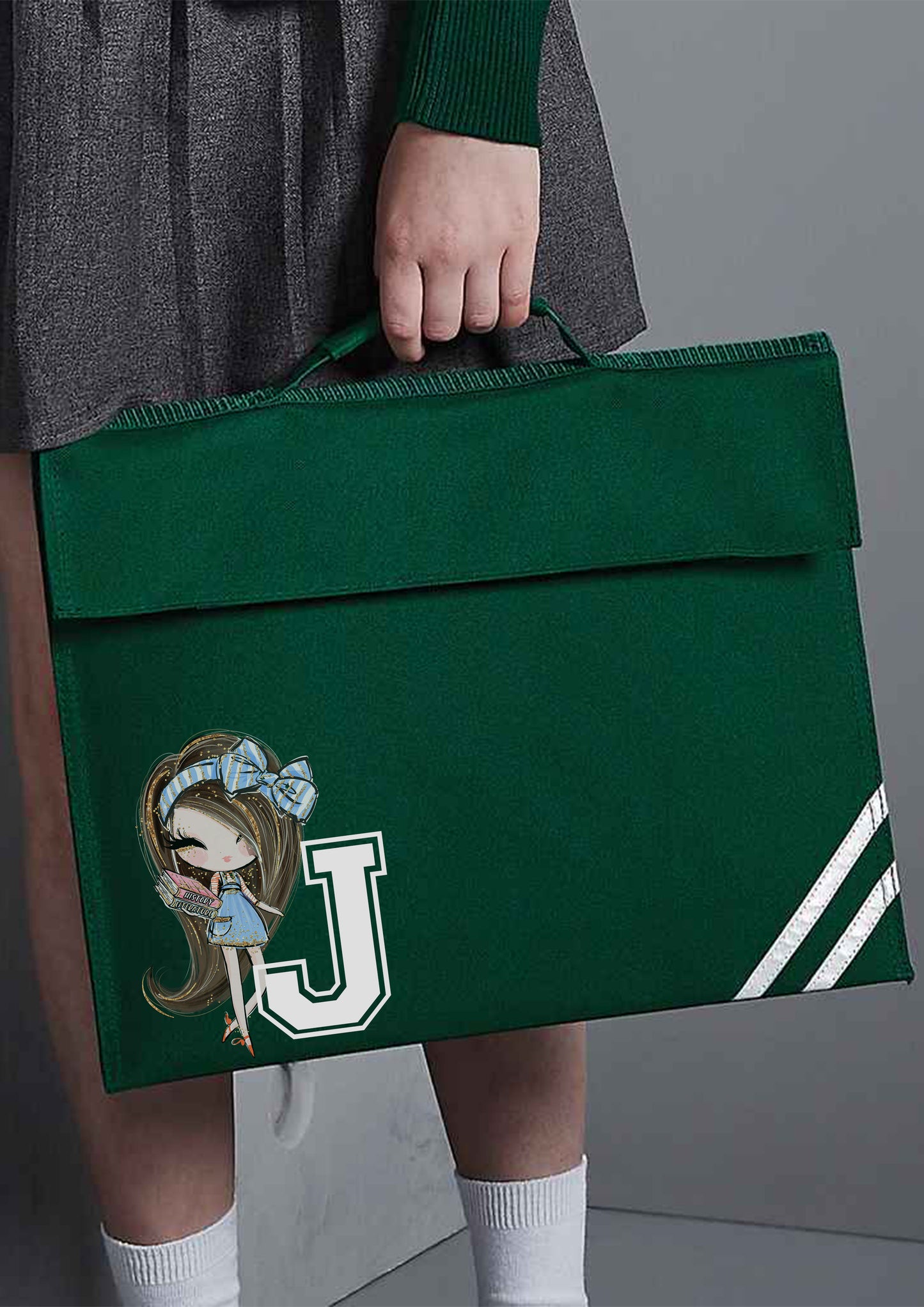 Personalised School Book Bag