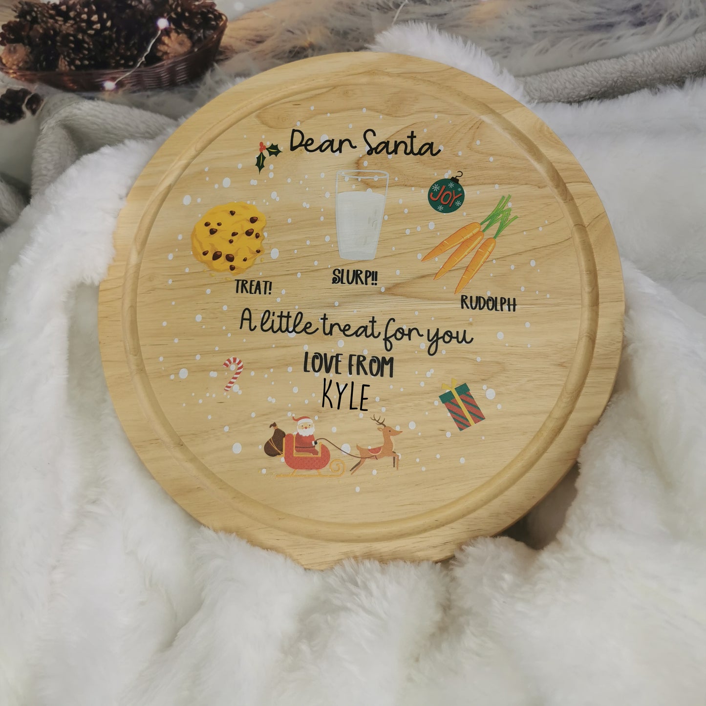 Personalised Santa Board - FACEBOOK OFFER