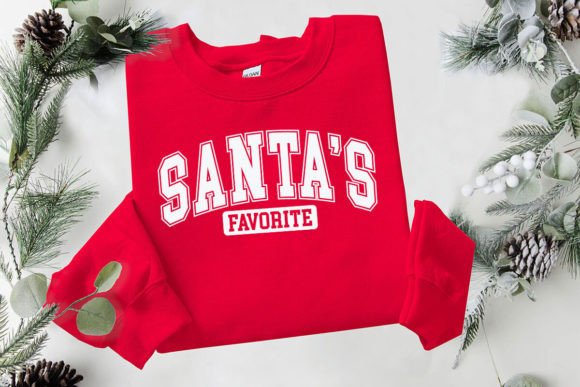 Custom Santa's Favourite Christmas Jumper Day Sweater