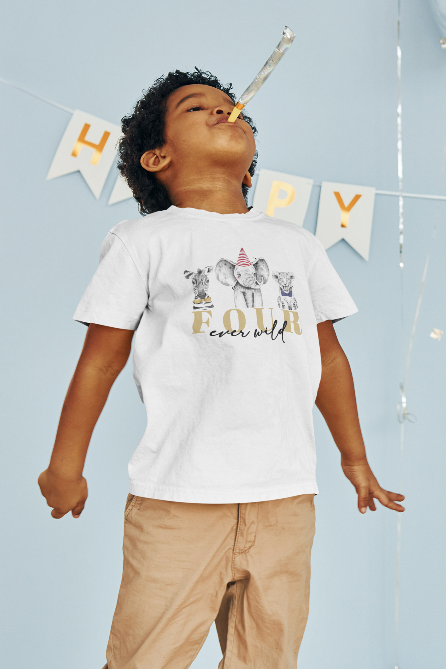Personalised Wild Birthday TShirt