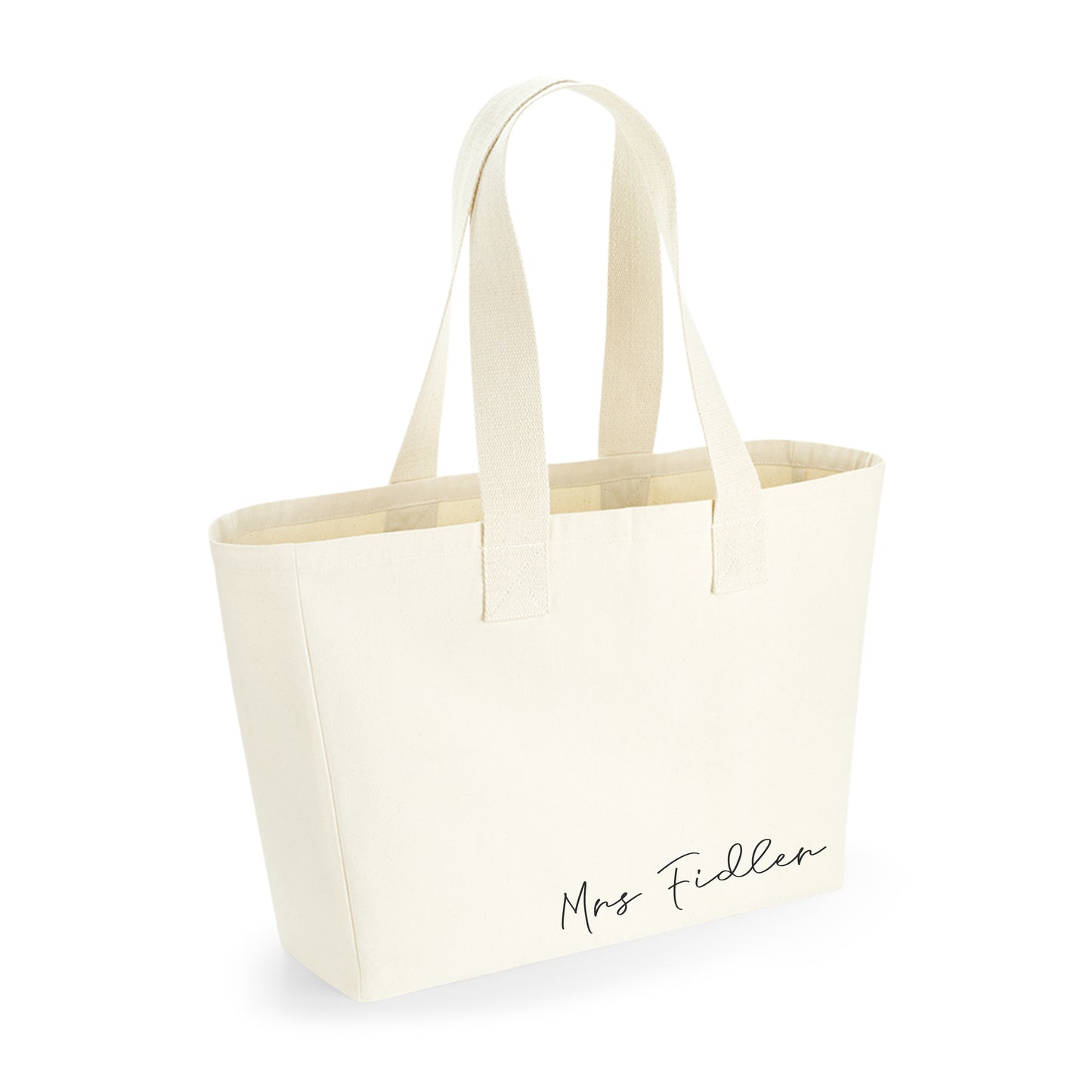Personalised Bride Beach Bag