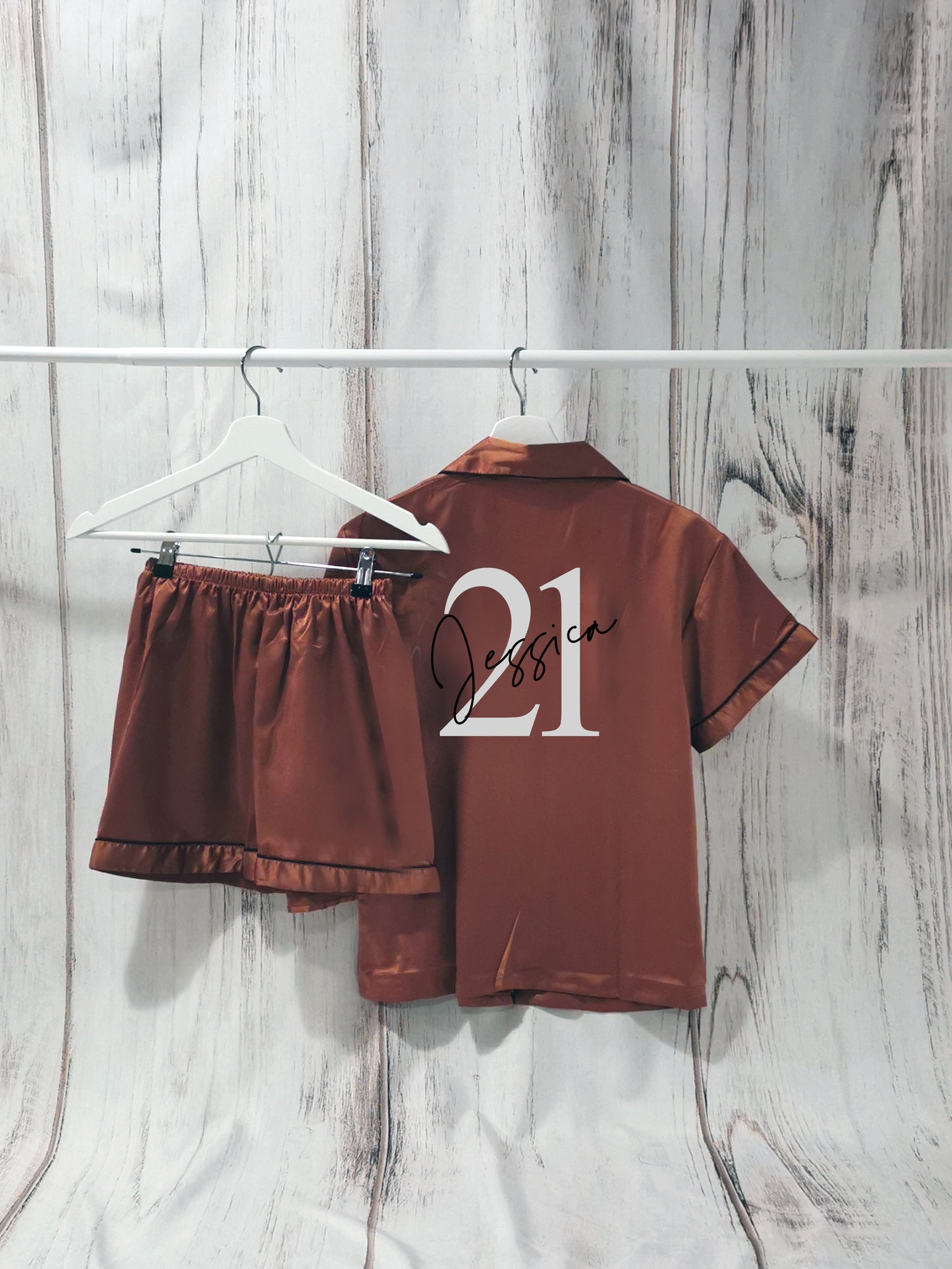 Personalised 21st Pyjamas