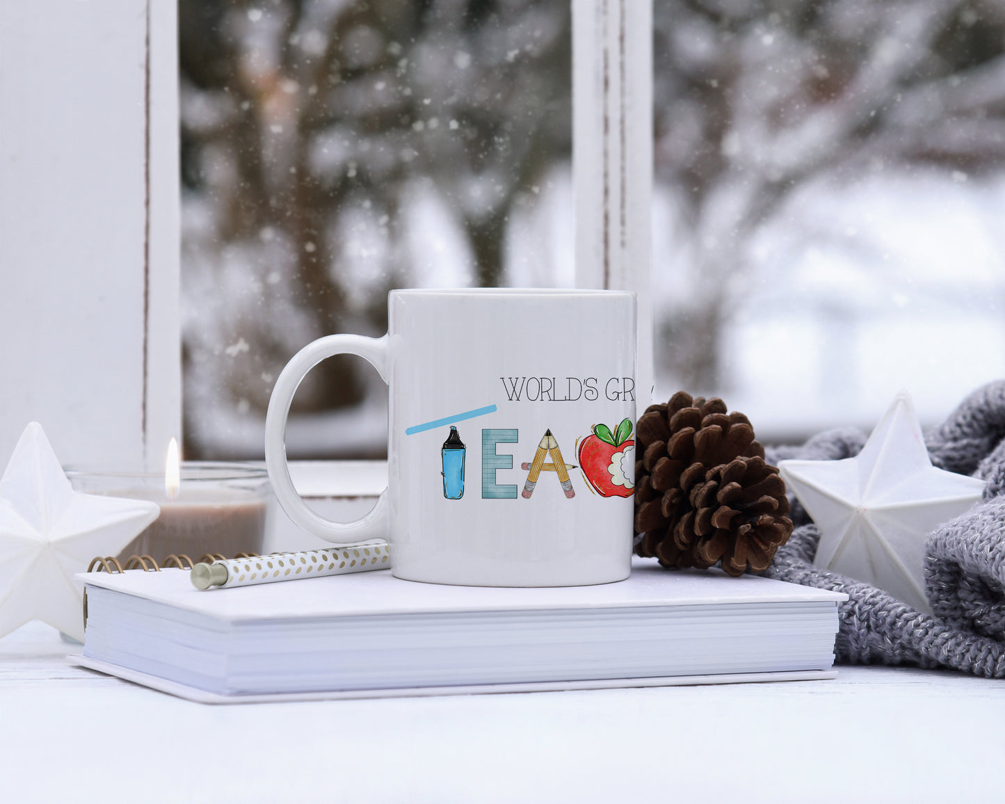 Personalised World's Greatest Teacher Mug