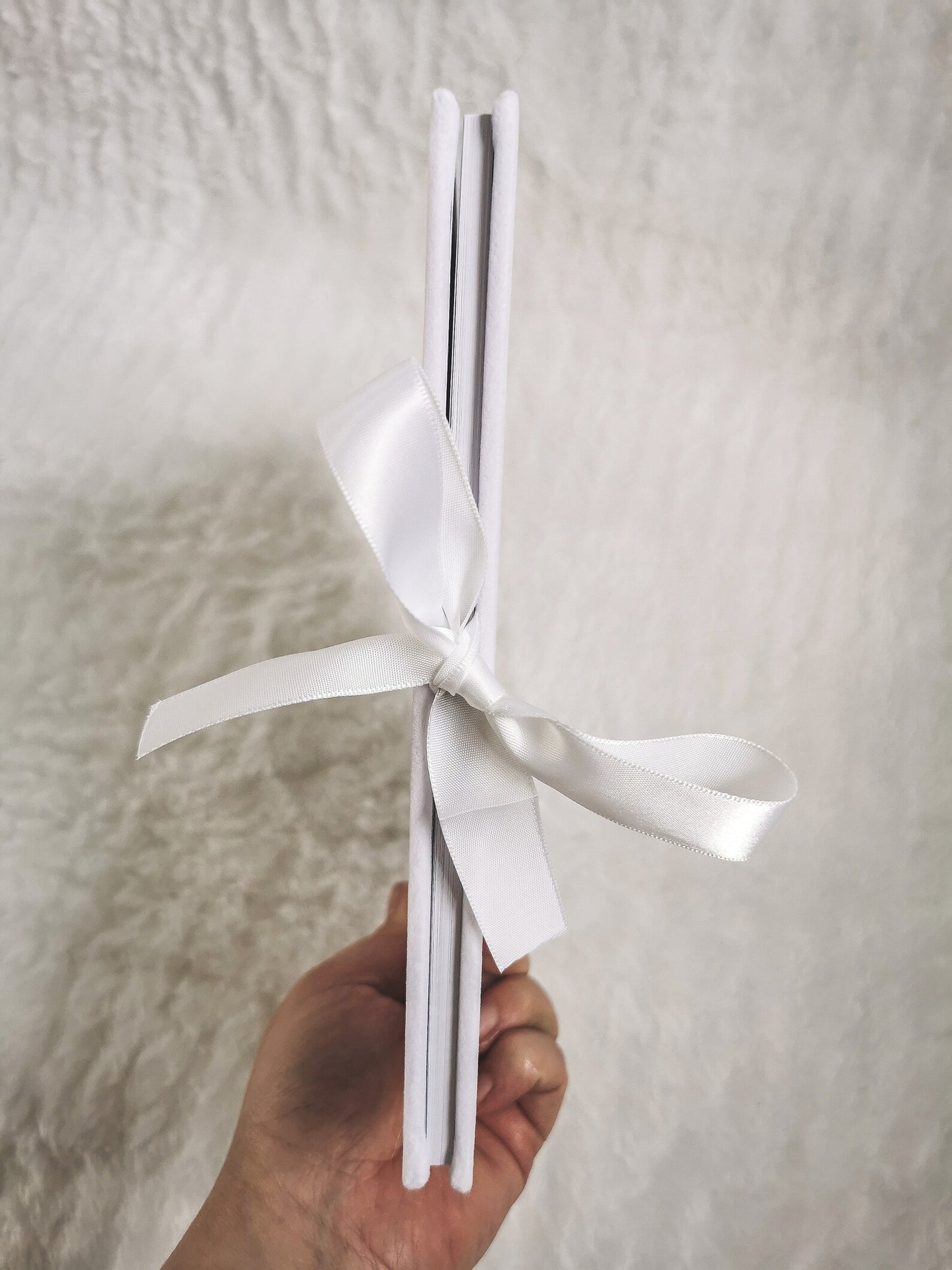 Personalised Boho and Pampas Grass Wedding Guest Book