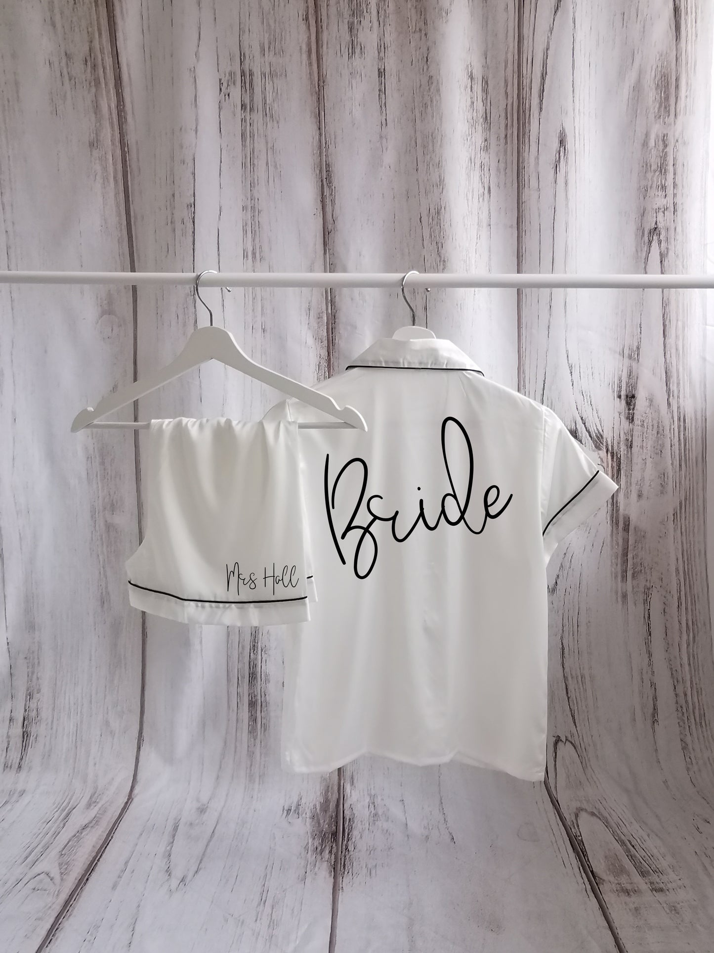 Personalised Bride Pyjamas
