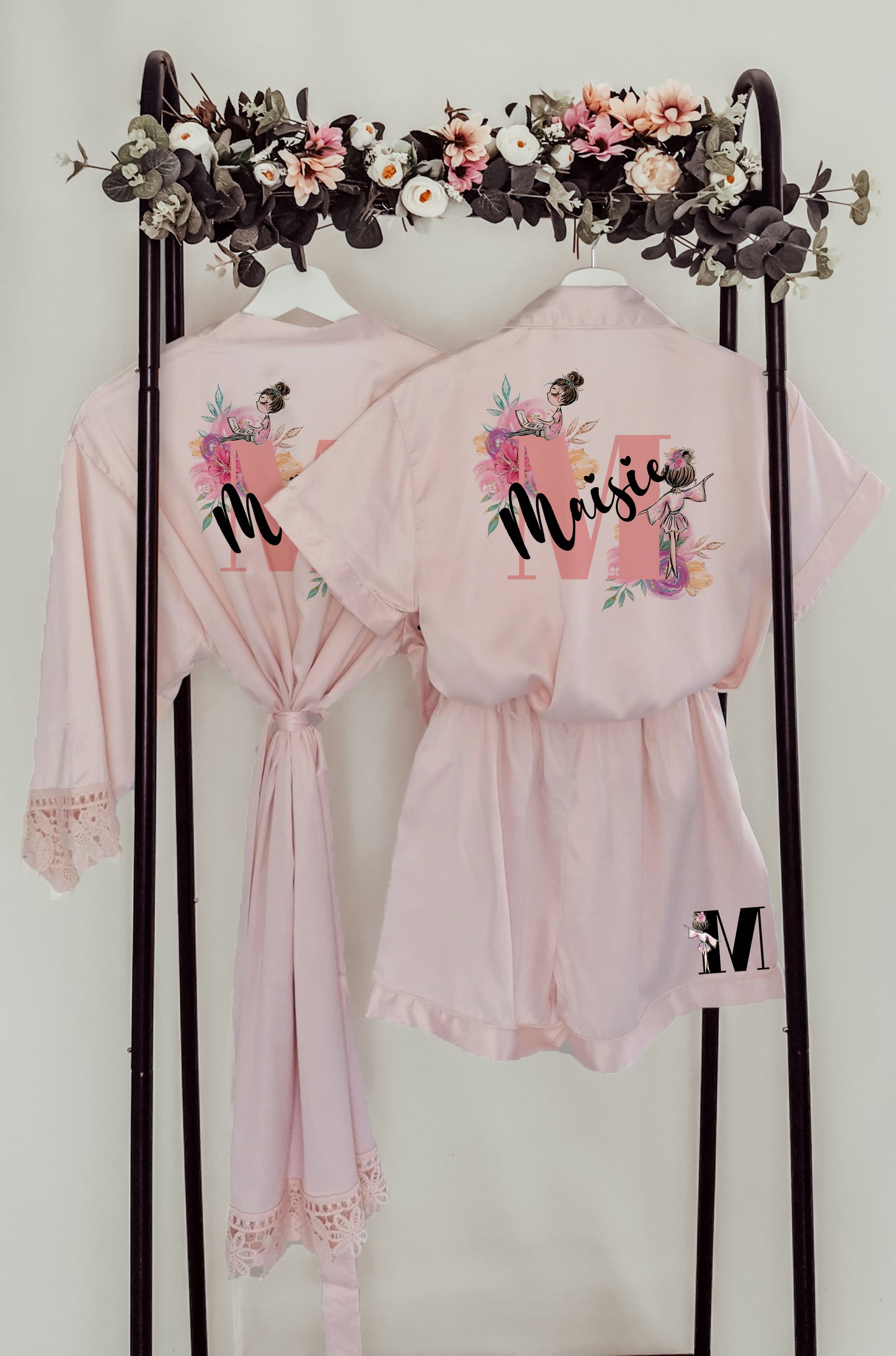 Personalised Teenage Birthday Sleepover Robe- MASIE
