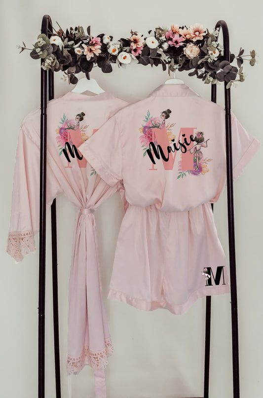 Personalised Teenage Birthday Sleepover Robe- MASIE
