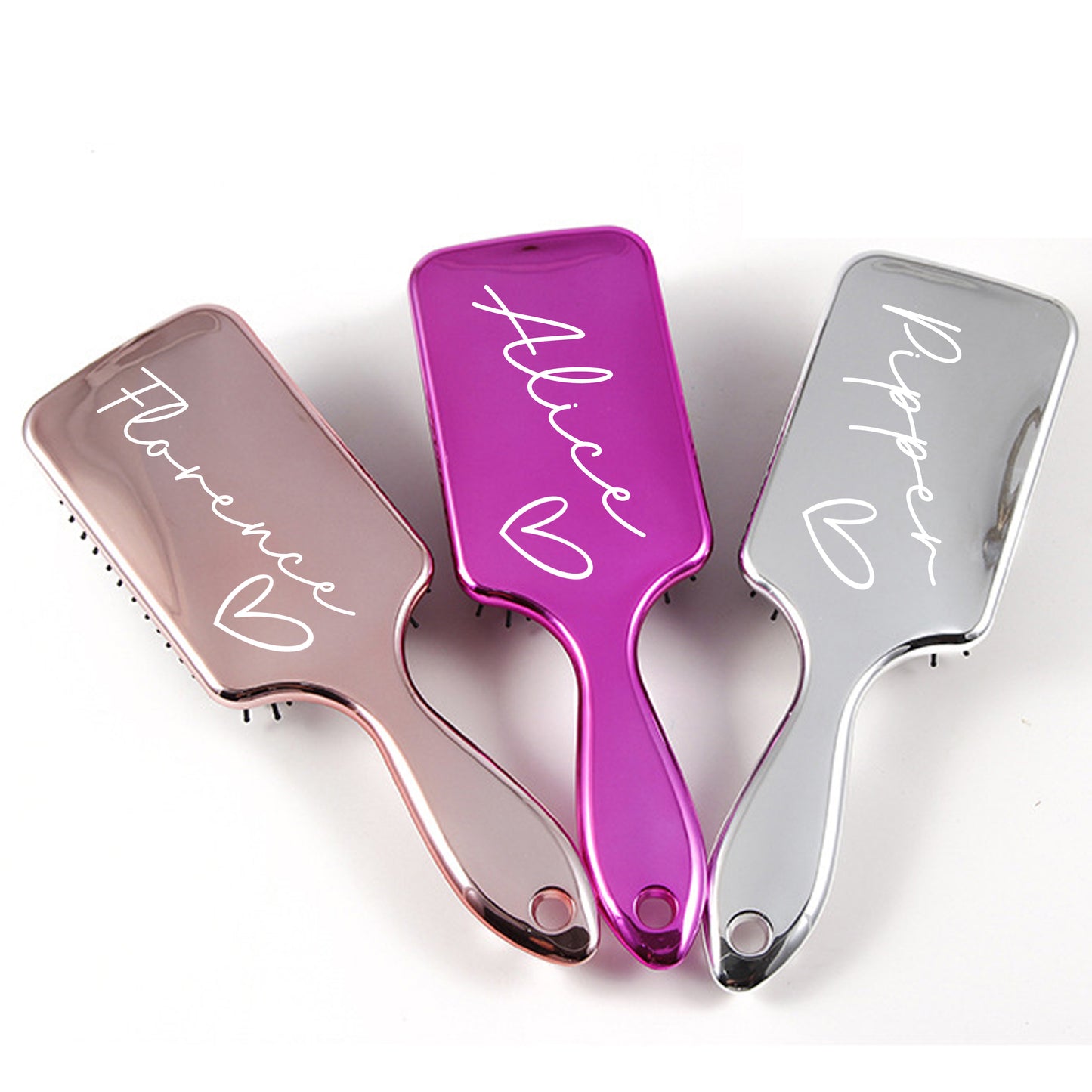 Personalised Flowergirl Hair Brush