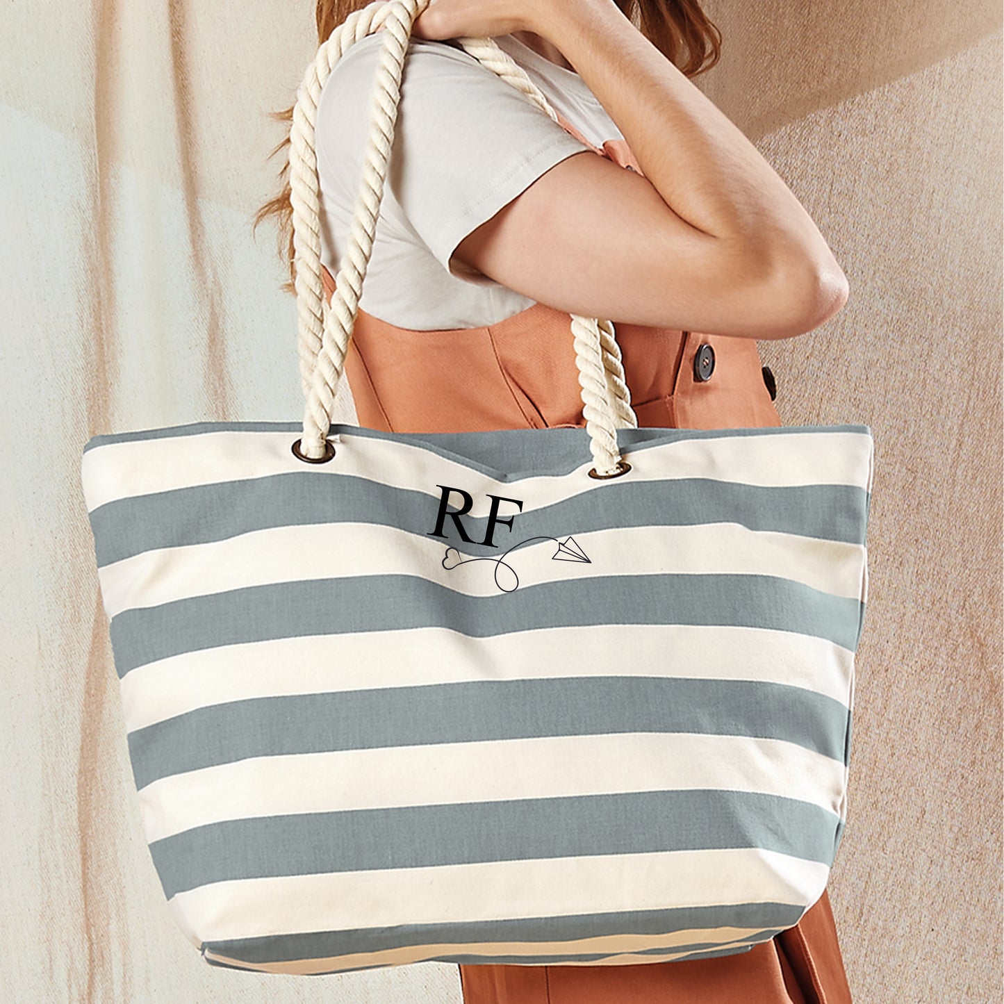 Personalised Luxury Beach Bag