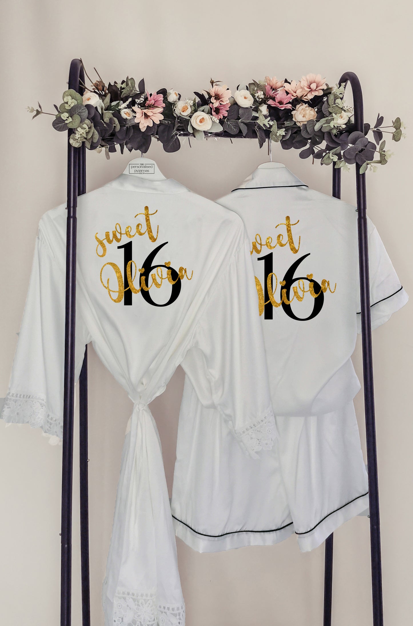 Personalised Sweet 16th Birthday Pyjamas