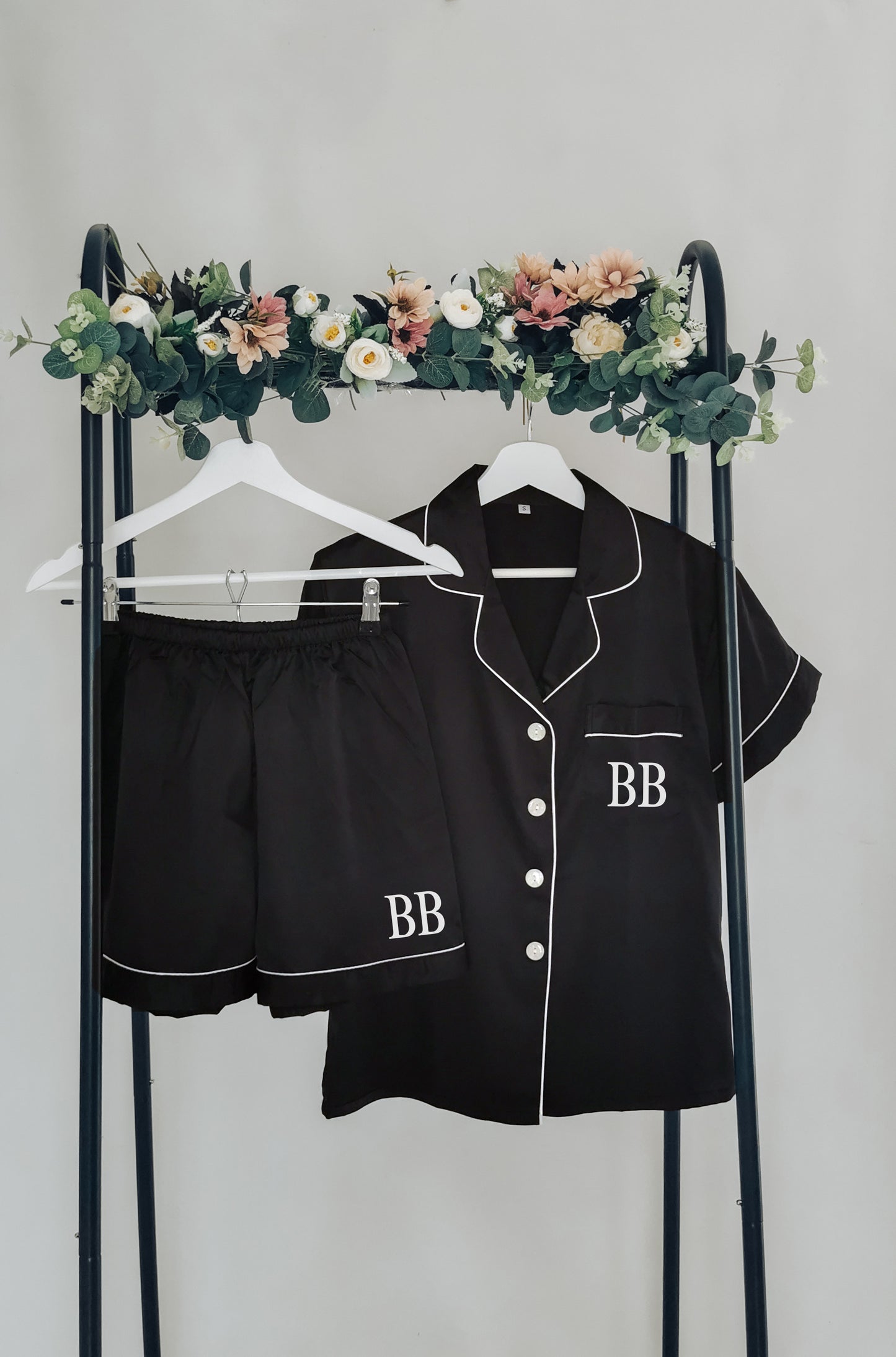 Personalised Burnt Orange Bridal Party Pyjamas, Copper Bridesmaid PJs