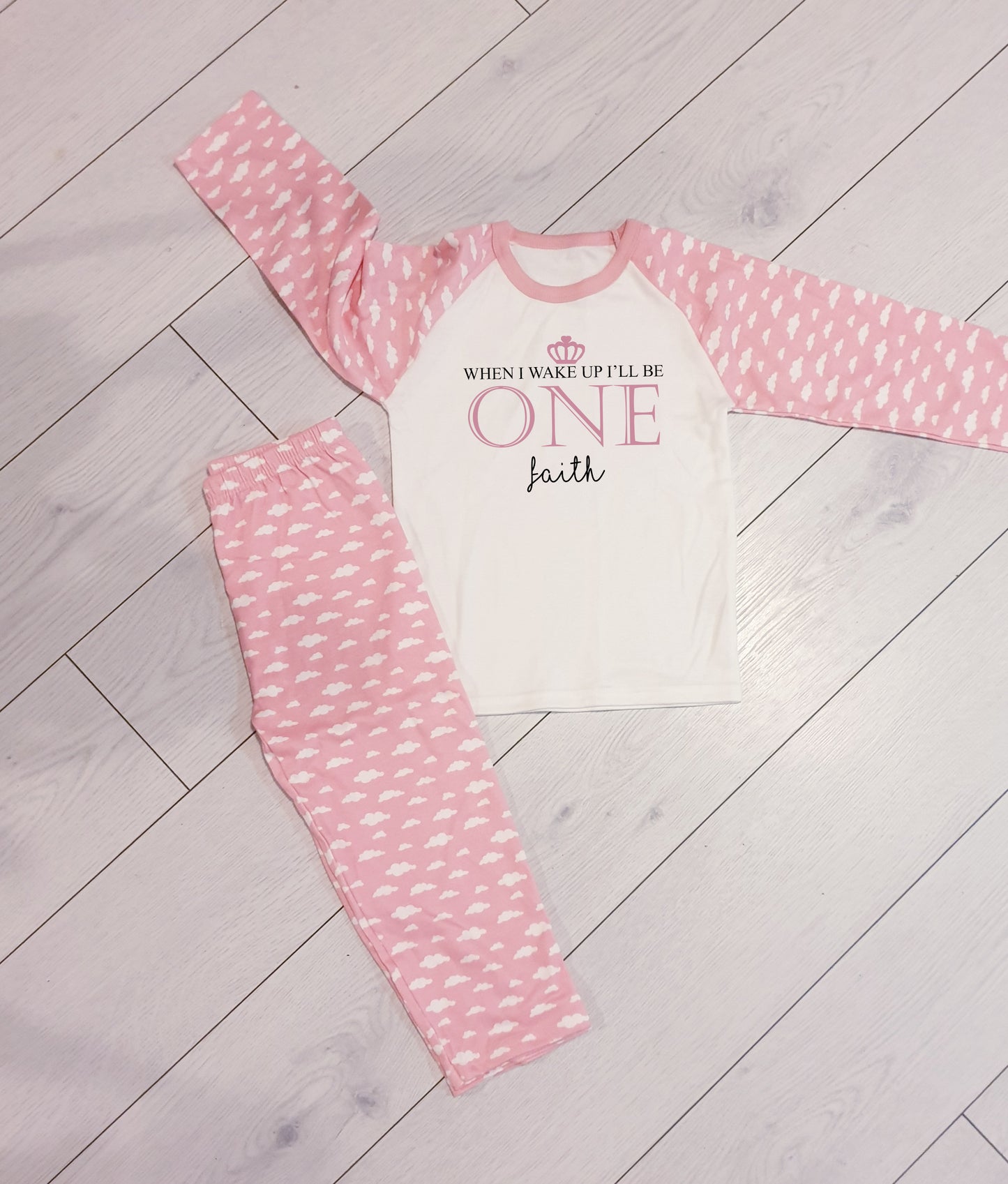 When I Wake Up Personalised Pyjamas, Personalised Birthday Pyjamas