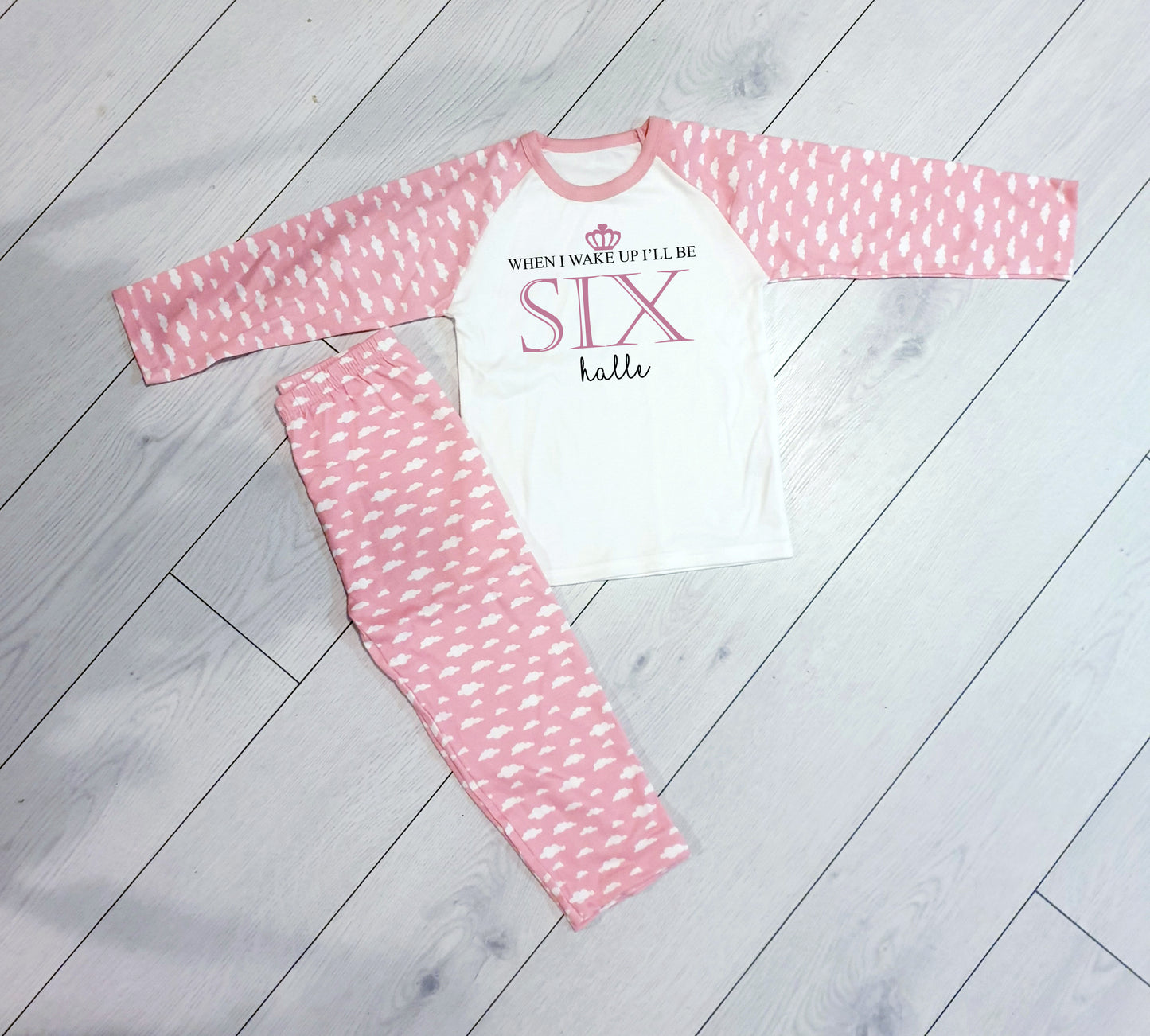 When I Wake Up Personalised Pyjamas, Personalised Birthday Pyjamas