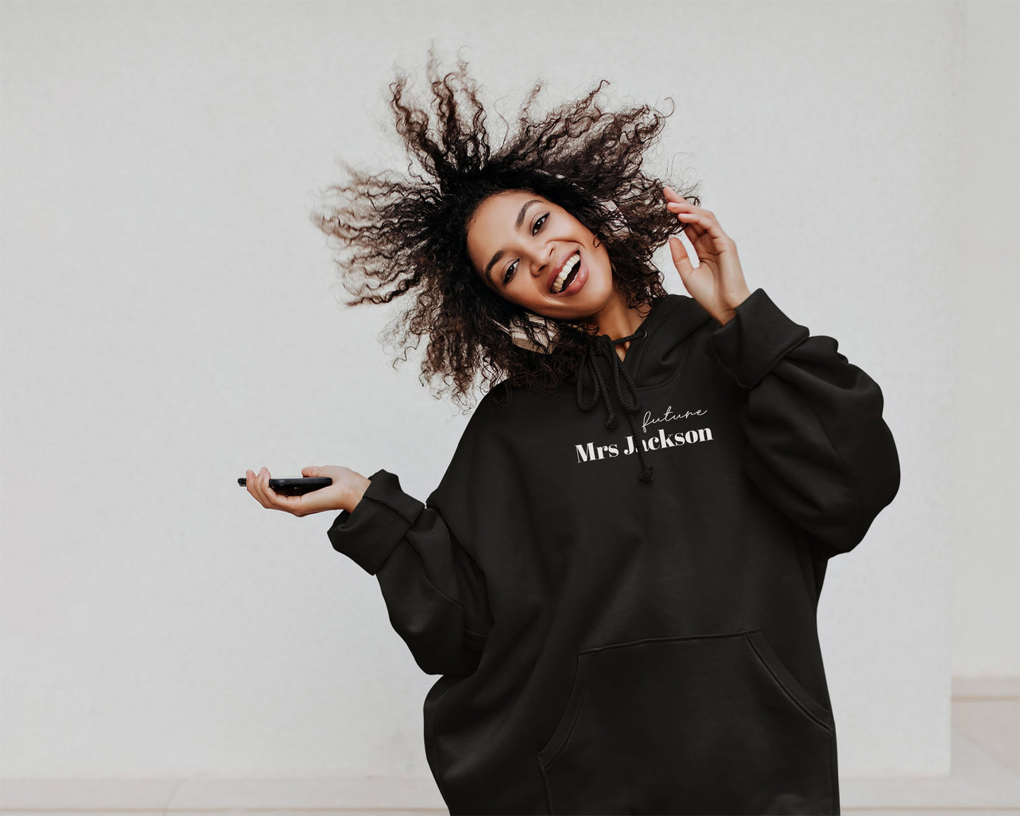 Oversized Baggy Bride Hoodie - Perfect Honeymoon Outfit
