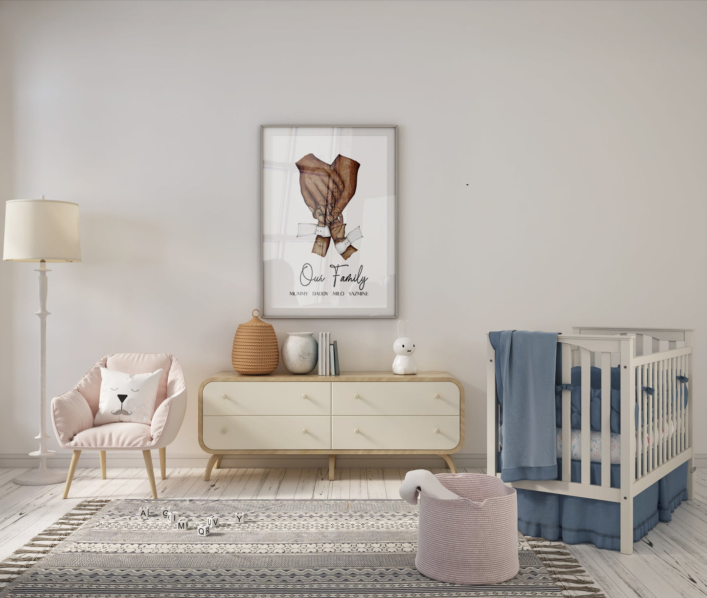 Our Family, Personalised Family Portrait