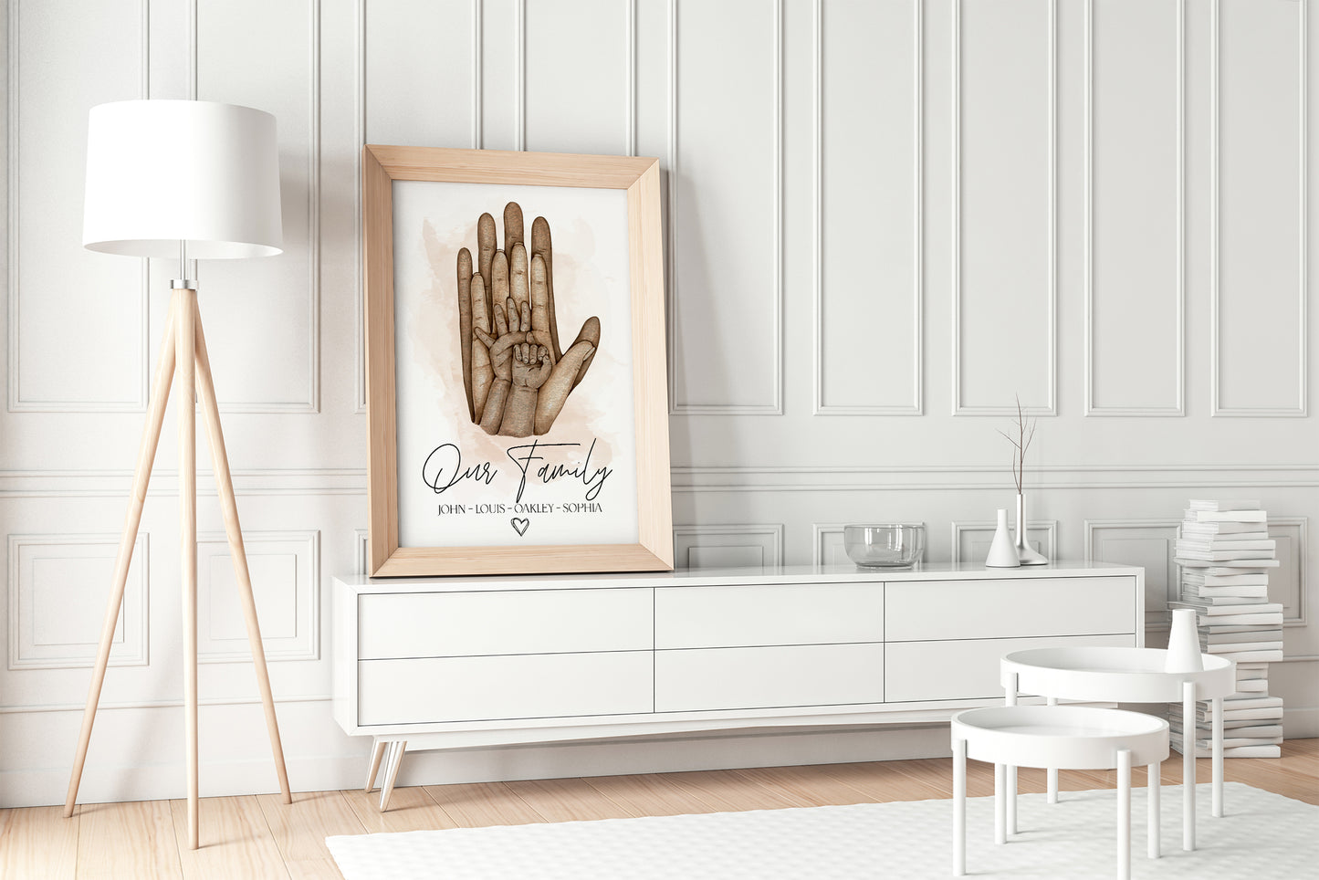 Our Family, Personalised Family Portrait