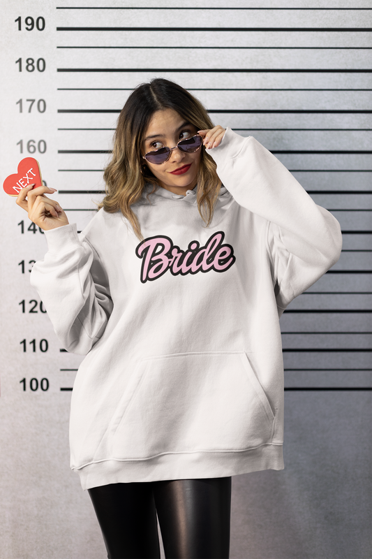 90s oversized bride hoodie
