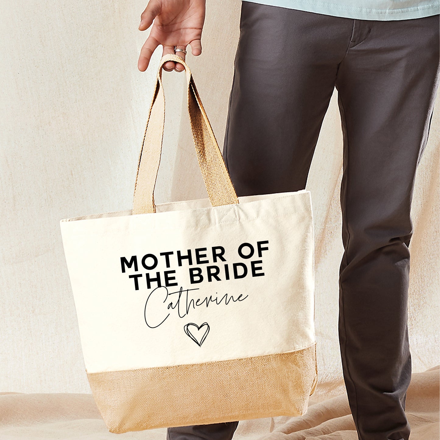 Personalised Bridesmaid Beach Bag