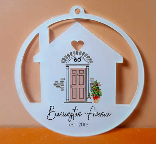 Personalised New Home Bauble