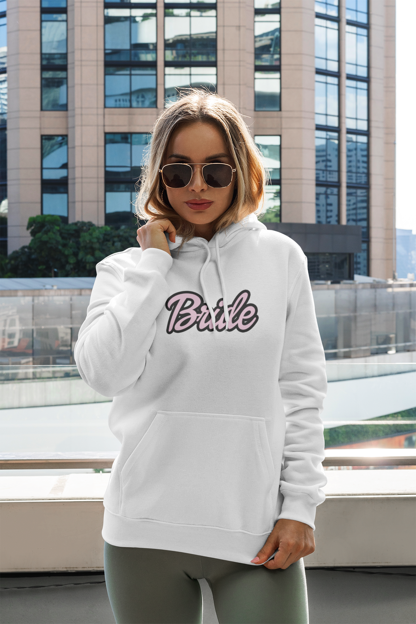 Nostalgic 90's Bride Oversized Hoodie β Retro Wedding Apparel
