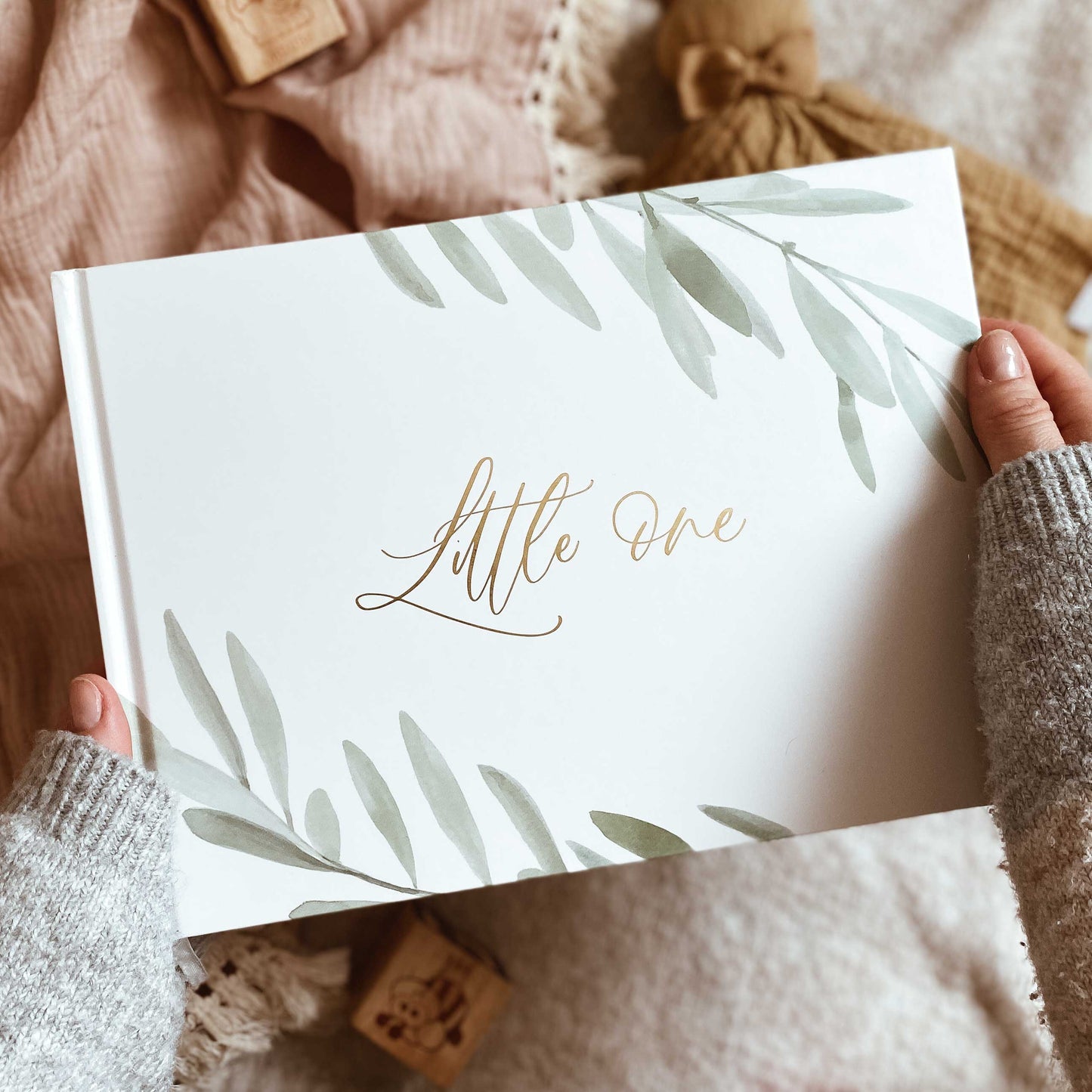 Luxury New Born Baby Memory Book