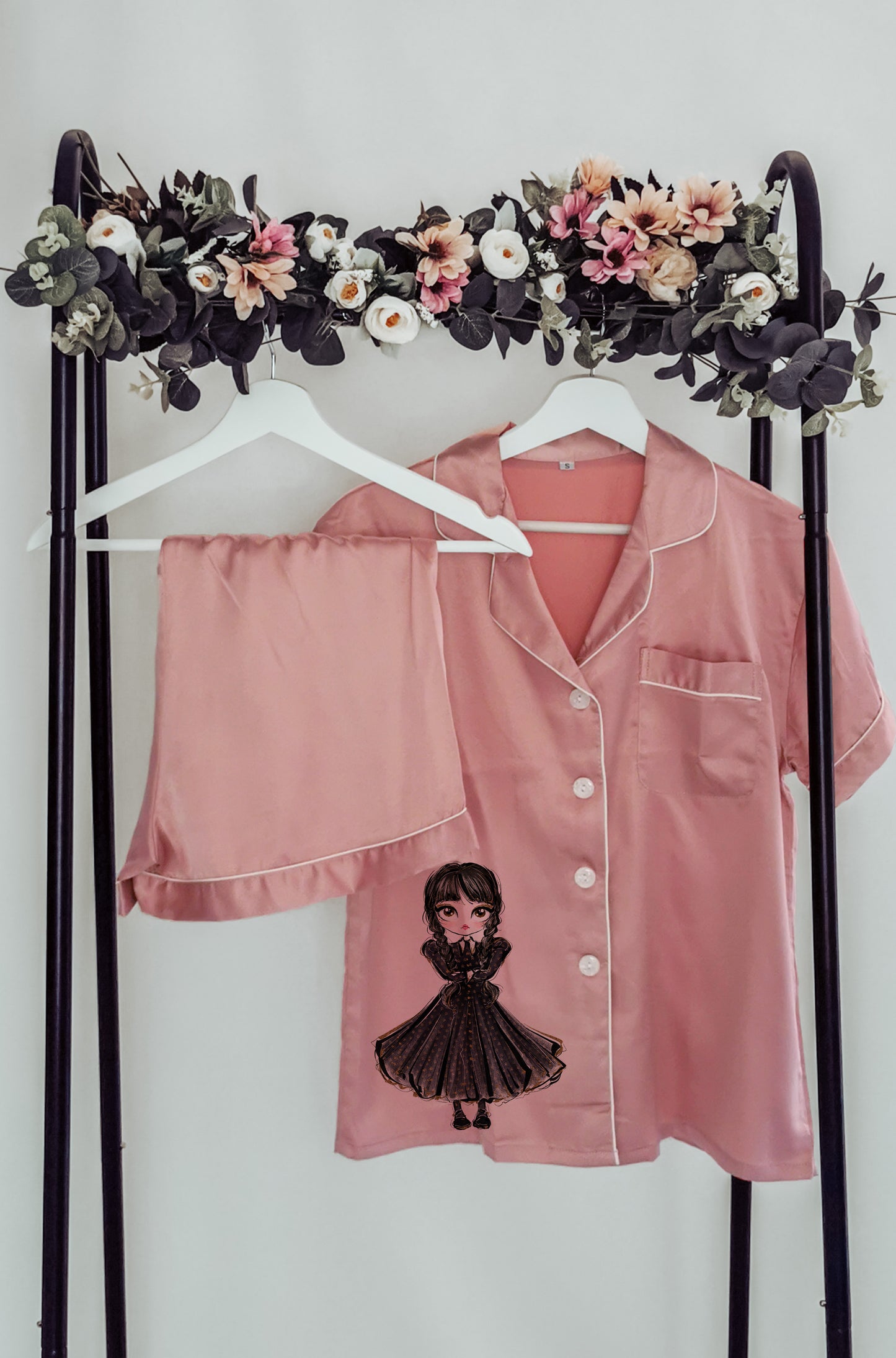 Personalised Wednesday Pyjamas and Robe